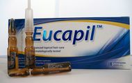 Eine Packung EUCAPIL® enthält 30 Ampullen zu je 2 ml und deckt den Bedarf für einen Monat ab.